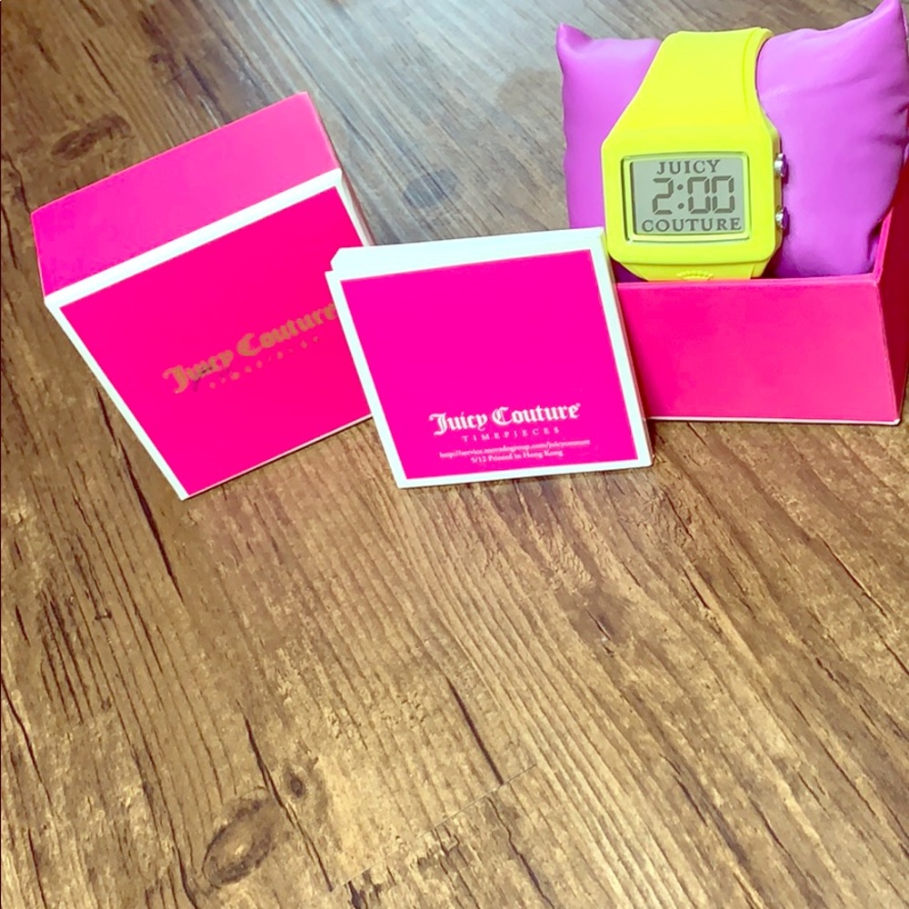 Juicy Couture Yellow watch timepiece